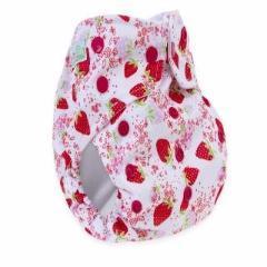 Strawberry Reusable Pocket Nappy - No Inserts