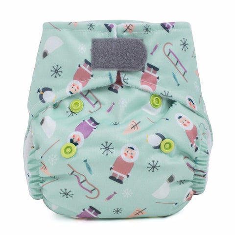 Baba+Boo Arctic Friends Newborn Reusable Nappy