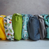 Bundle of 10 One Size Cloth Nappies