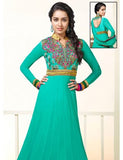 Shraddha Turquoise Anarkali